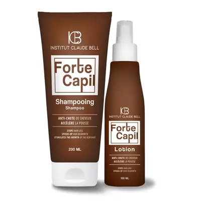 Forte Capil – baasravi (šampoon – juuste väljalangemise raviks, losjoon juuste väljalangemise vastase ravi toetamiseks)